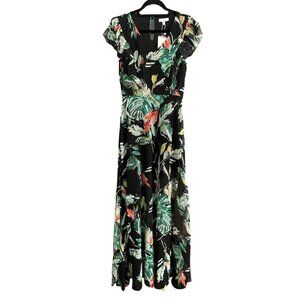 Jenn Floral Maxi Dress Size Small NWT